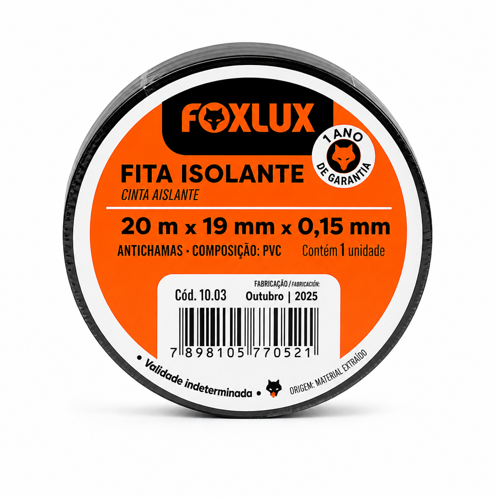 Fita isolante Foxlux 20m