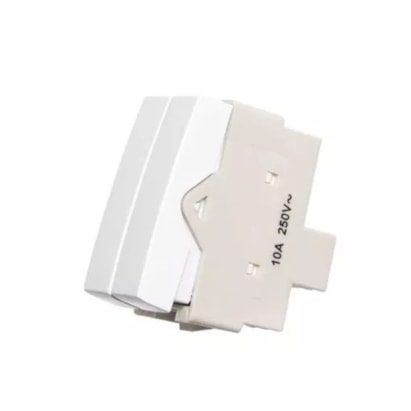 Interruptor duplo simples Sleek 10A
