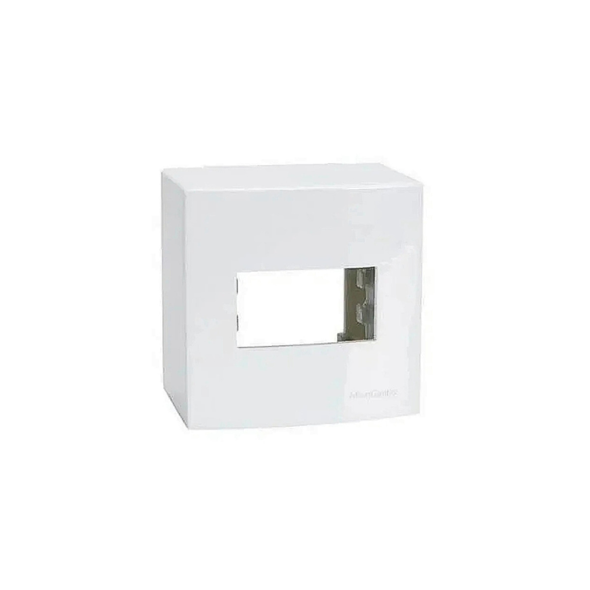 Caixa sobrepor 75x75 1 posto Sleek