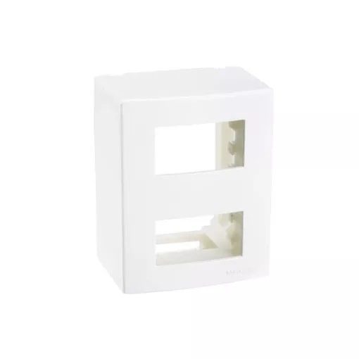 Caixa sobrepor 95x75 2 postos Sleek
