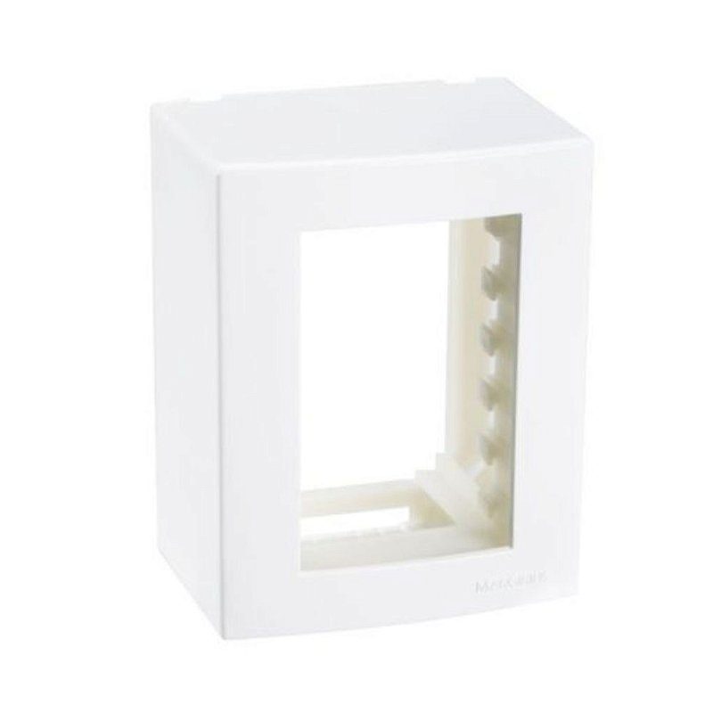 Caixa sobrepor 95x75 3 postos Sleek