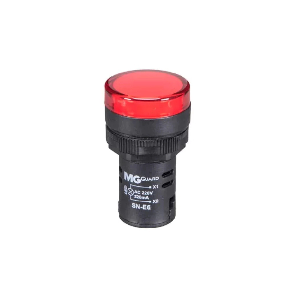 Sinaleiro LED Vermelho 220V