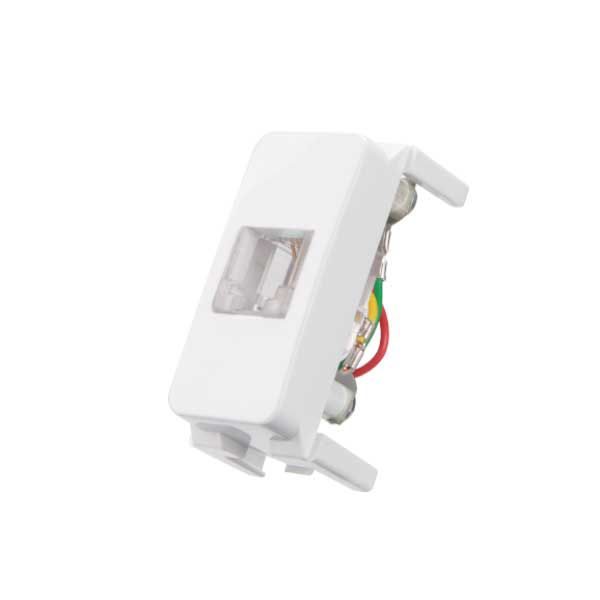 Tomada telefone RJ11 B3 branco