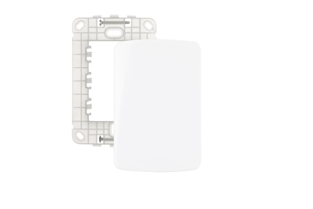 Placa 4x2 cega B3 branco