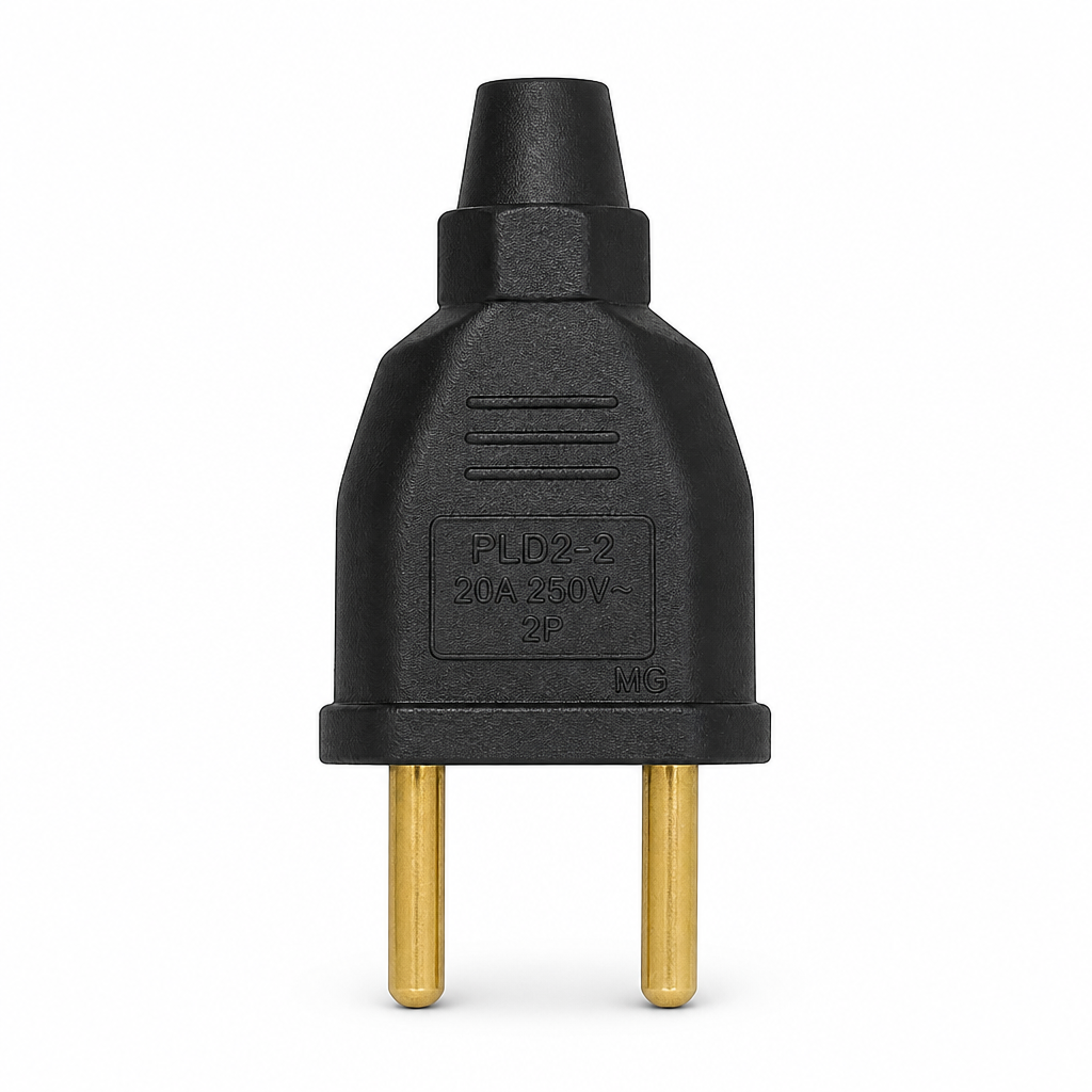 Plug macho preto 20A